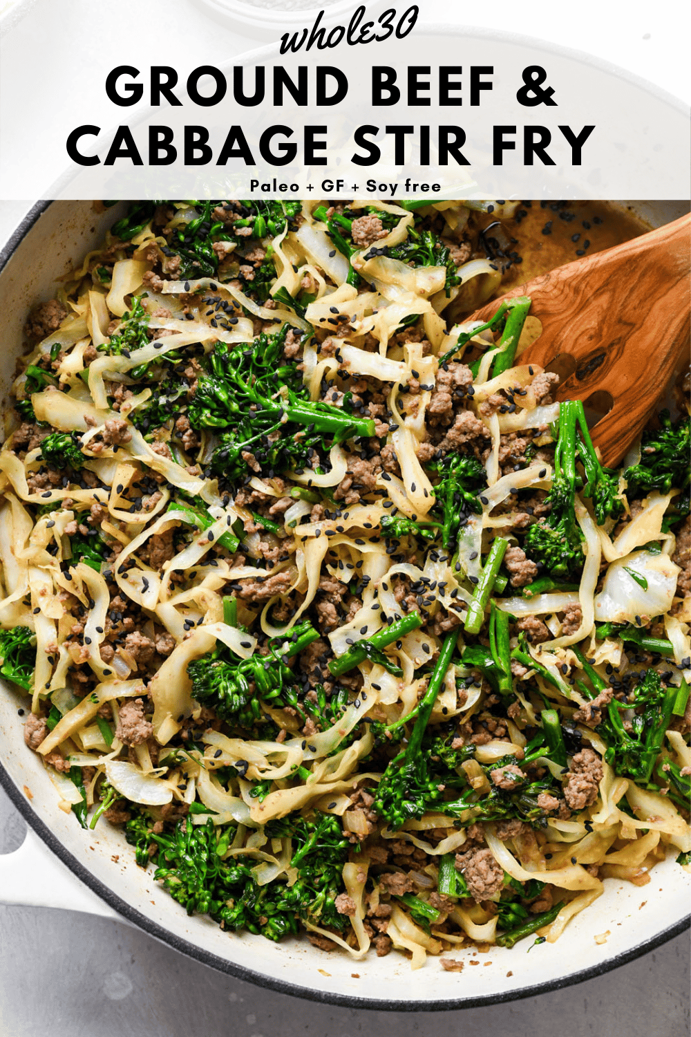 Ground Beef And Cabbage Whole Stir Fry Whole Paleo Gluten Free