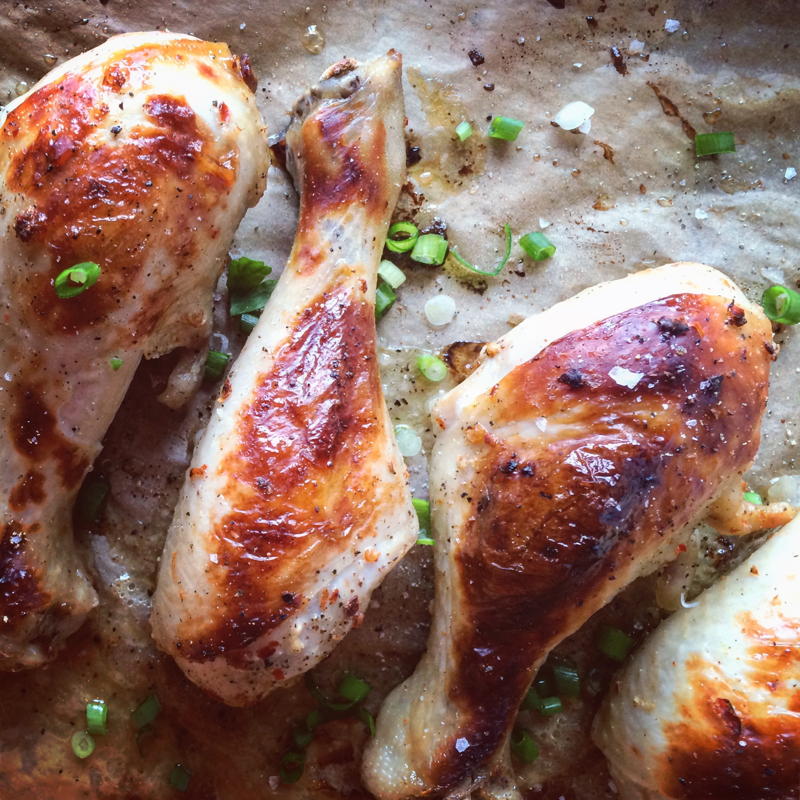 buttermilk and harissa roasted chicken drumsticks | www.nyssaskitchen.com