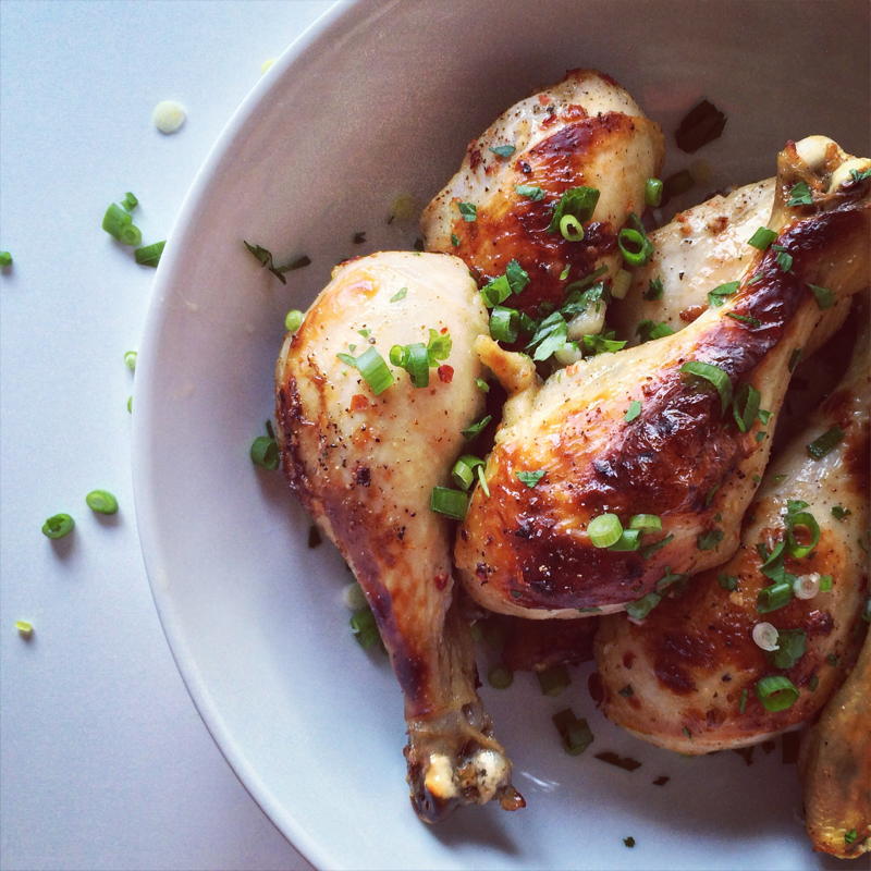 buttermilk harissa chicken drumsticks | www.nyssaskitchen.com