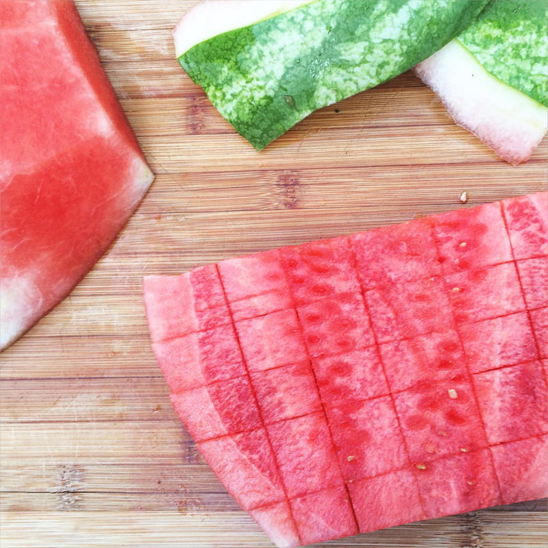 super easy watermelon lime juice | www.nyssaskitchen.com