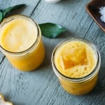 blended citrus juice with ginger and turmeric | www.nyssaskitchen.com