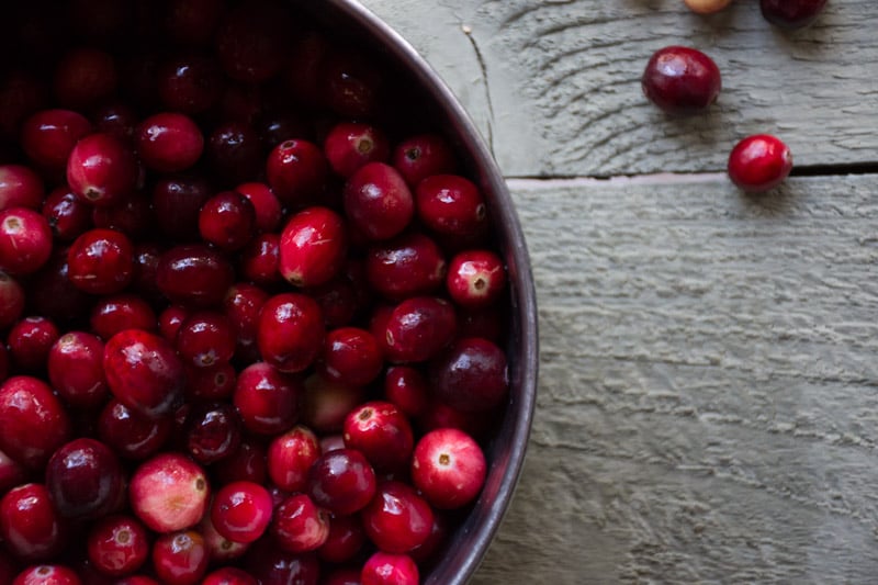 cranberry relish with horseradish and sour cream | www.nyssaskitchen.com