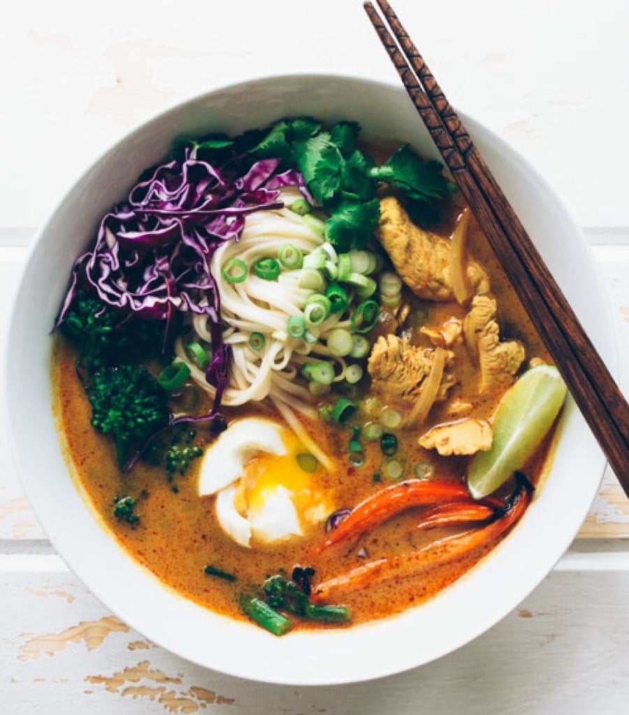 rainbow-curry-noodle-bowl-with-chicken