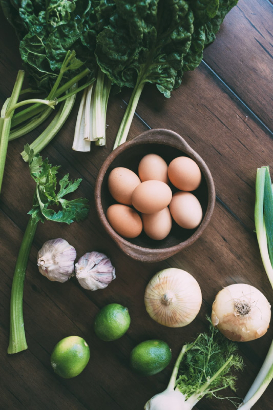 chard coconut detox soup with poached eggs: a vibrant and restorative soup made with chard, onion, fennel, celery and garlic, and paired with a nutritionally dense bone broth or vitamin rich vegetable stock + poached eggs to detox and support your body from the inside out! | www.nyssaskitchen.com