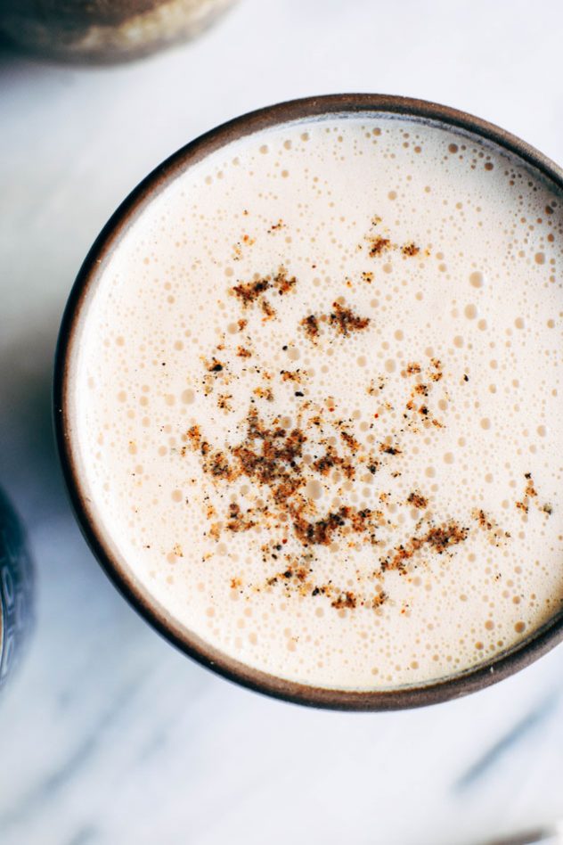 Bulletproof rooibos cardamom blender latte