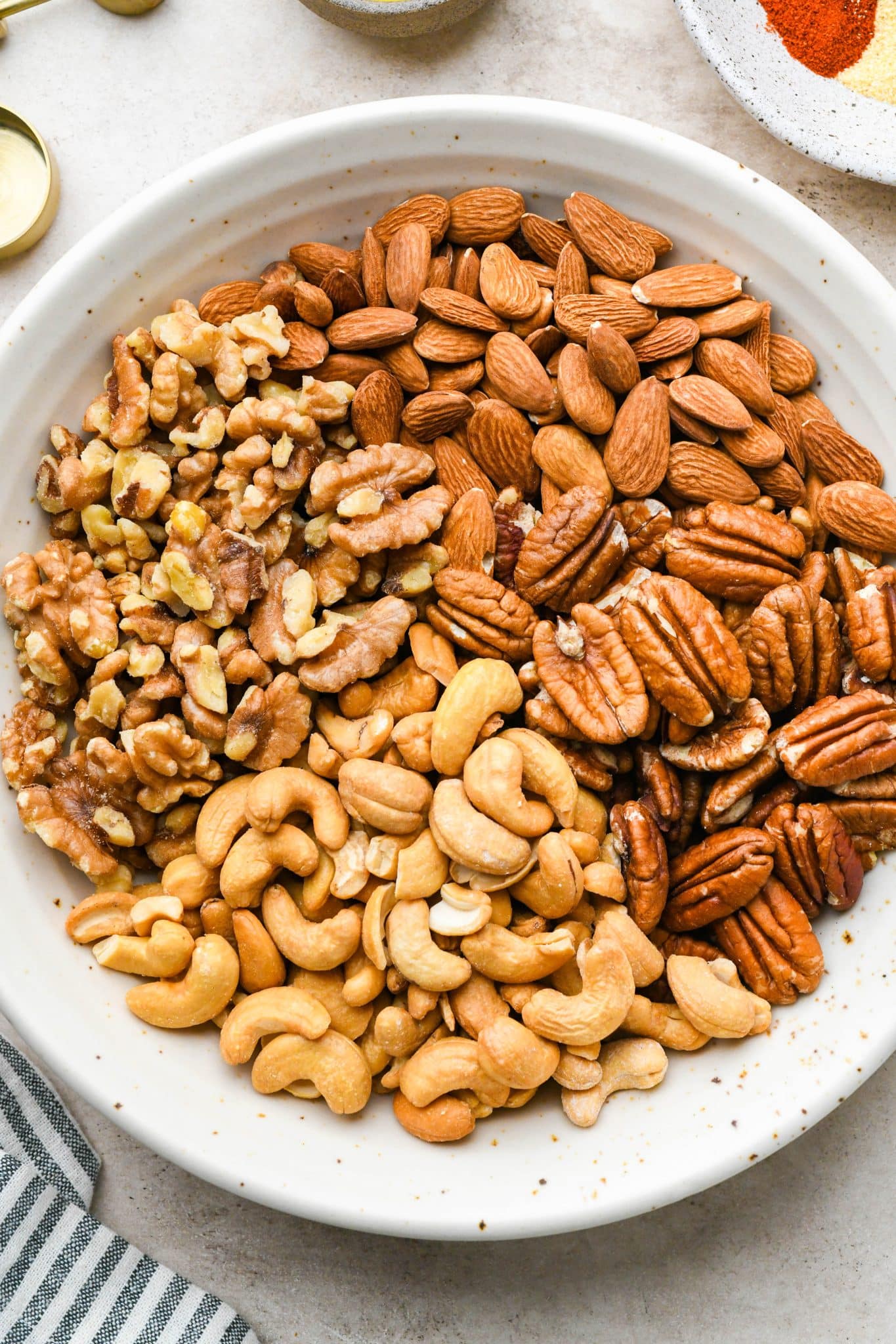 Savory Spiced Roasted Nuts (Egg Free)