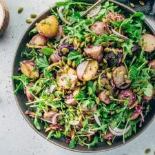 Colorful Potato and Arugula Salad