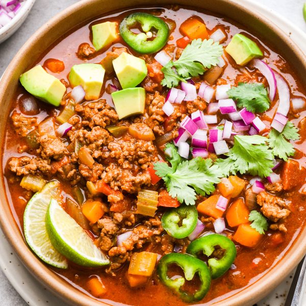 Whole30 Beanless Chili So flavorful!
