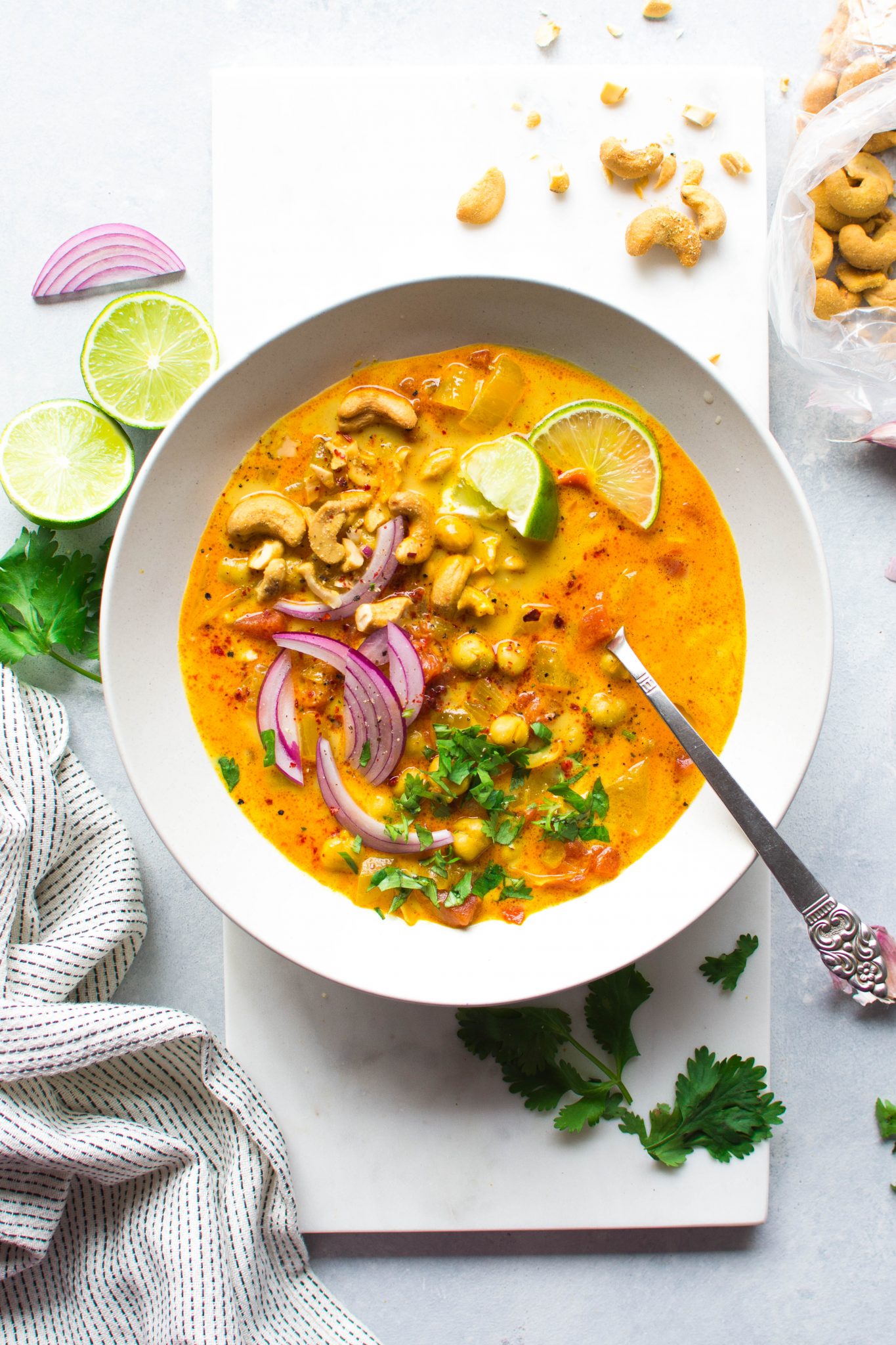 30 Minute Chickpea And Tomato Coconut Curry Soup Vegan Gluten Free Nyssa S Kitchen