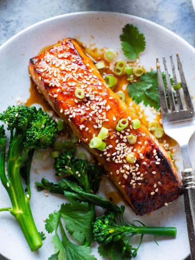 Easy Paleo Teriyaki Salmon Story - nyssa's kitchen