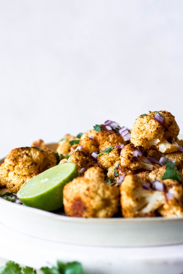 Mexican Inspired Roasted Cauliflower | Nyssa's Kitchen