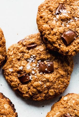 salted-gluten-free-oatmeal-chocolate-chunk-cookies