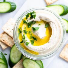 Easy Roasted Cauliflower Hummus