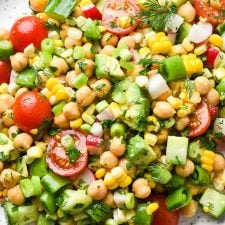 Vegan Chickpea Salad-image