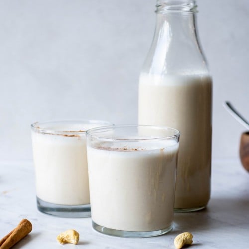 Creamy No-Strain Cashew Milk (Ready in 5 minutes!)