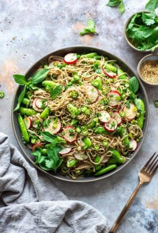 Asian Soba Noodle Salad