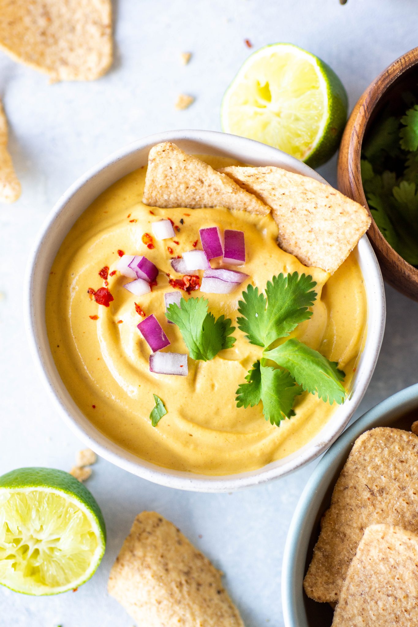 Pumpkin Cashew Queso Dip