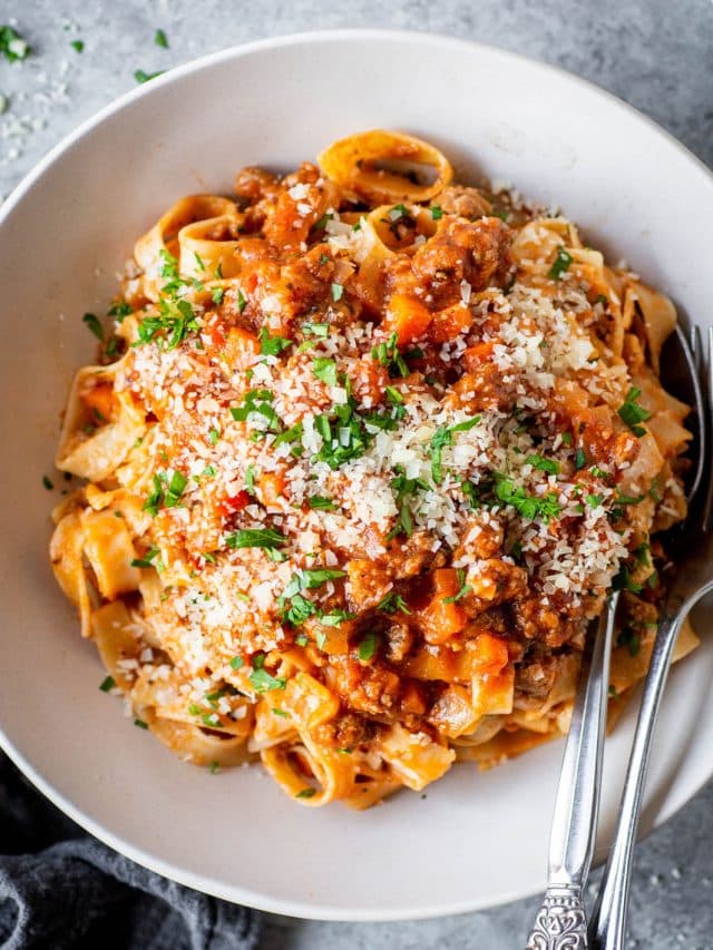 Pumpkin Ragu Pasta Sauce Story