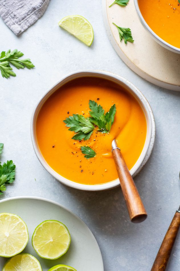 Carrot and Red Pepper Soup (1 of 5)