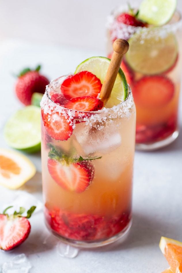 Strawberry Grapefruit Sparkling margaritas (9 of 10)