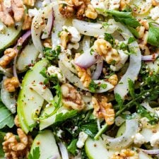 Green Apple and Walnut Salad with Fennel (Dairy Free Option)