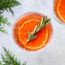Red Wine Tangerine Spritzer