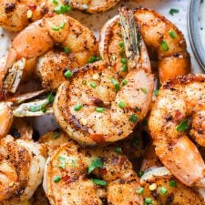 Sautéed Cajun Shrimp with Garlic Aioli