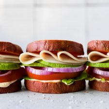 Sweet Potato Turkey and Avocado Sandwiches