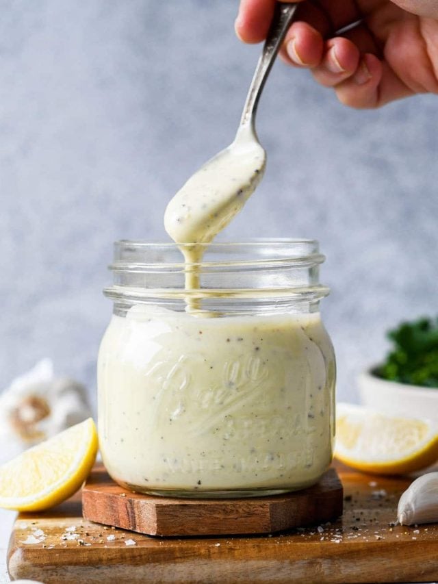 Whole30 Caesar Salad Dressing Story nyssa's kitchen