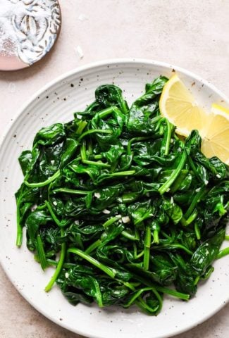 Sautéed Spinach with Garlic