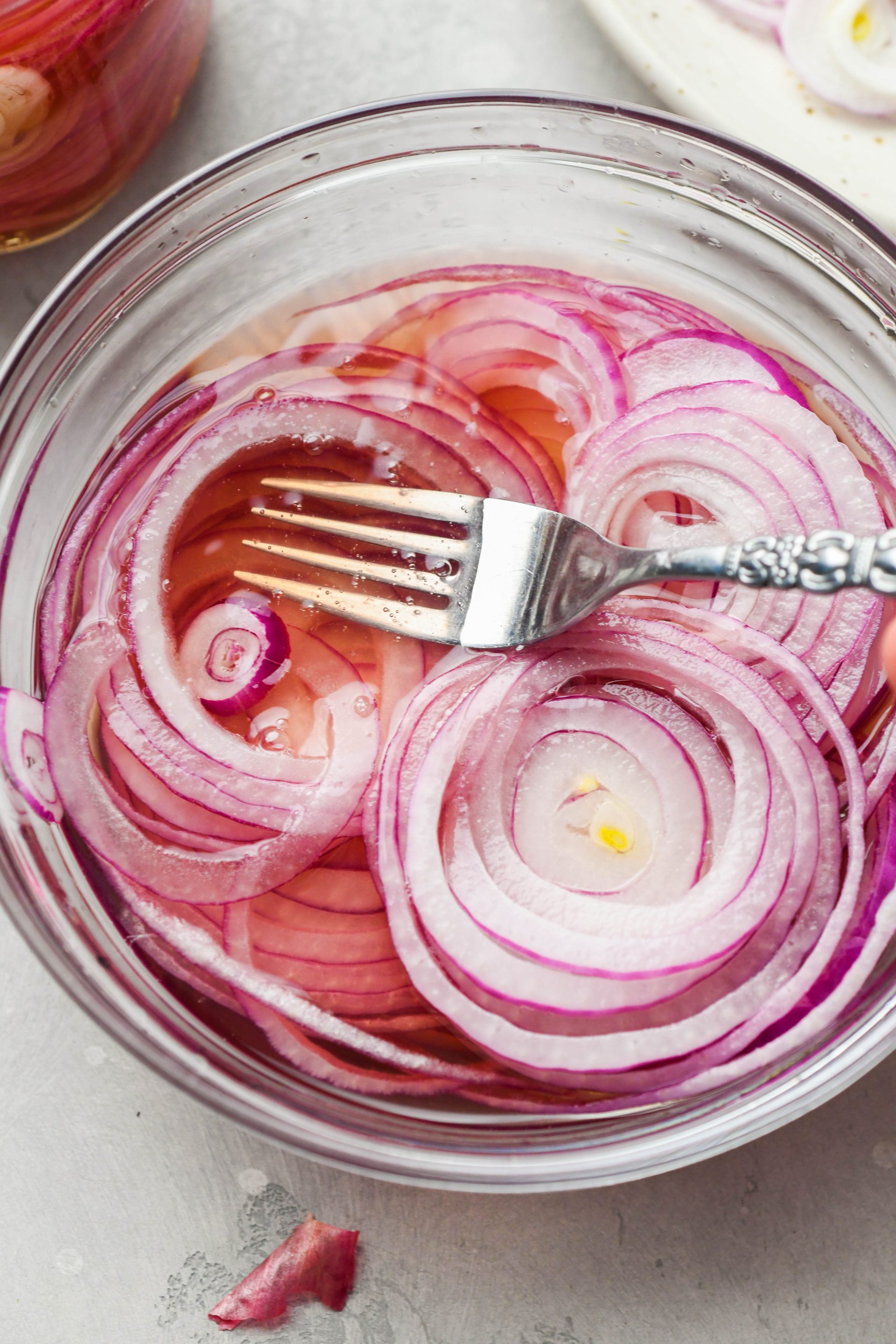 Quick Pickled Red Onions - Without Sugar!