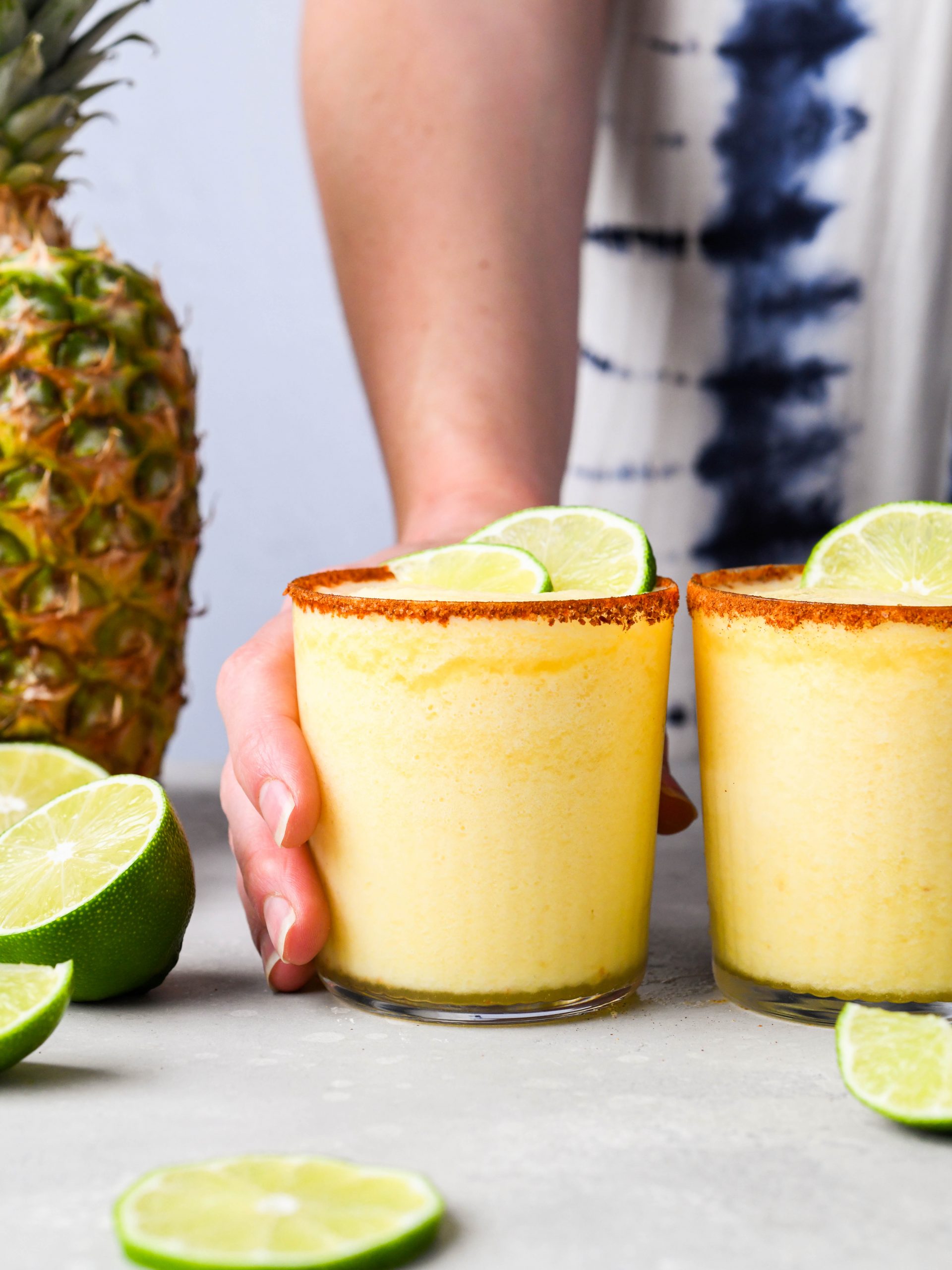 Perfect Frozen Pineapple Margarita - Mom's Dinner