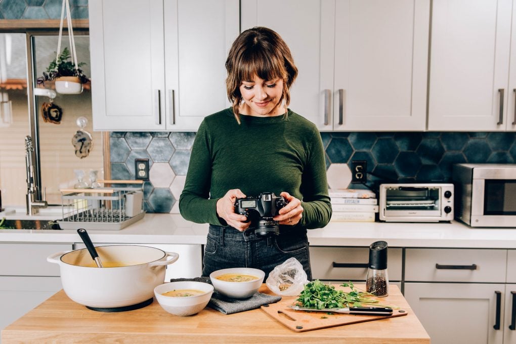 Nyssa in her kitchen