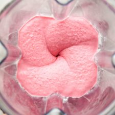 3-Ingredient Strawberry Banana Smoothie (Dairy Free!)