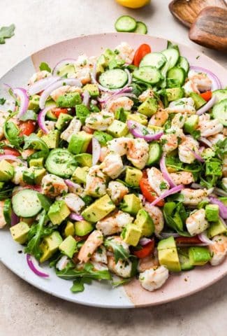 Healthy Shrimp and Avocado Salad