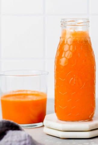 Apple Carrot Orange Juice with Ginger