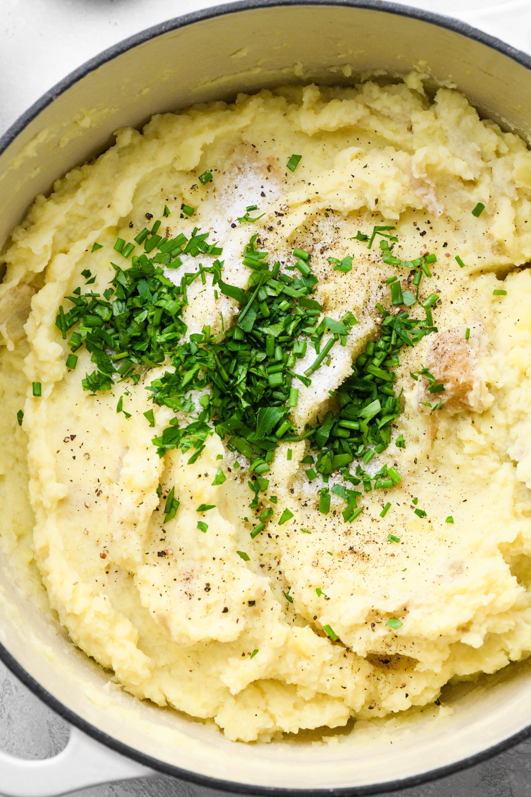 Creamed New Potatoes with Herbs - Momsdish