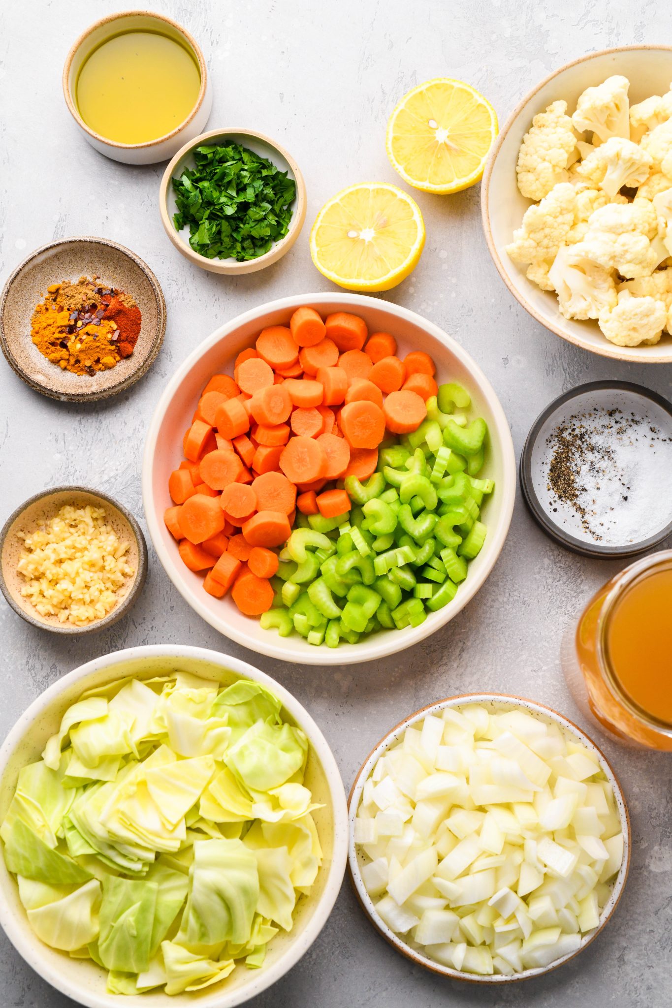 Anti Inflammatory Vegetable Soup with Turmeric Easy & Healthy!