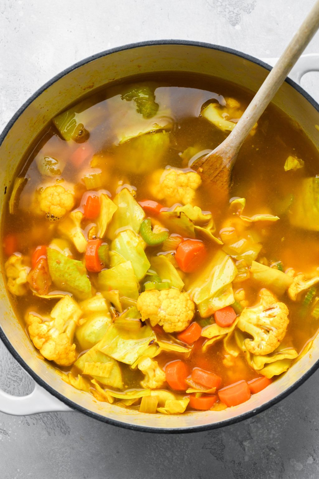 Anti Inflammatory Vegetable Soup with Turmeric Easy & Healthy!