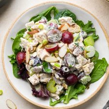 Easy Chicken Salad with Grapes and Almonds