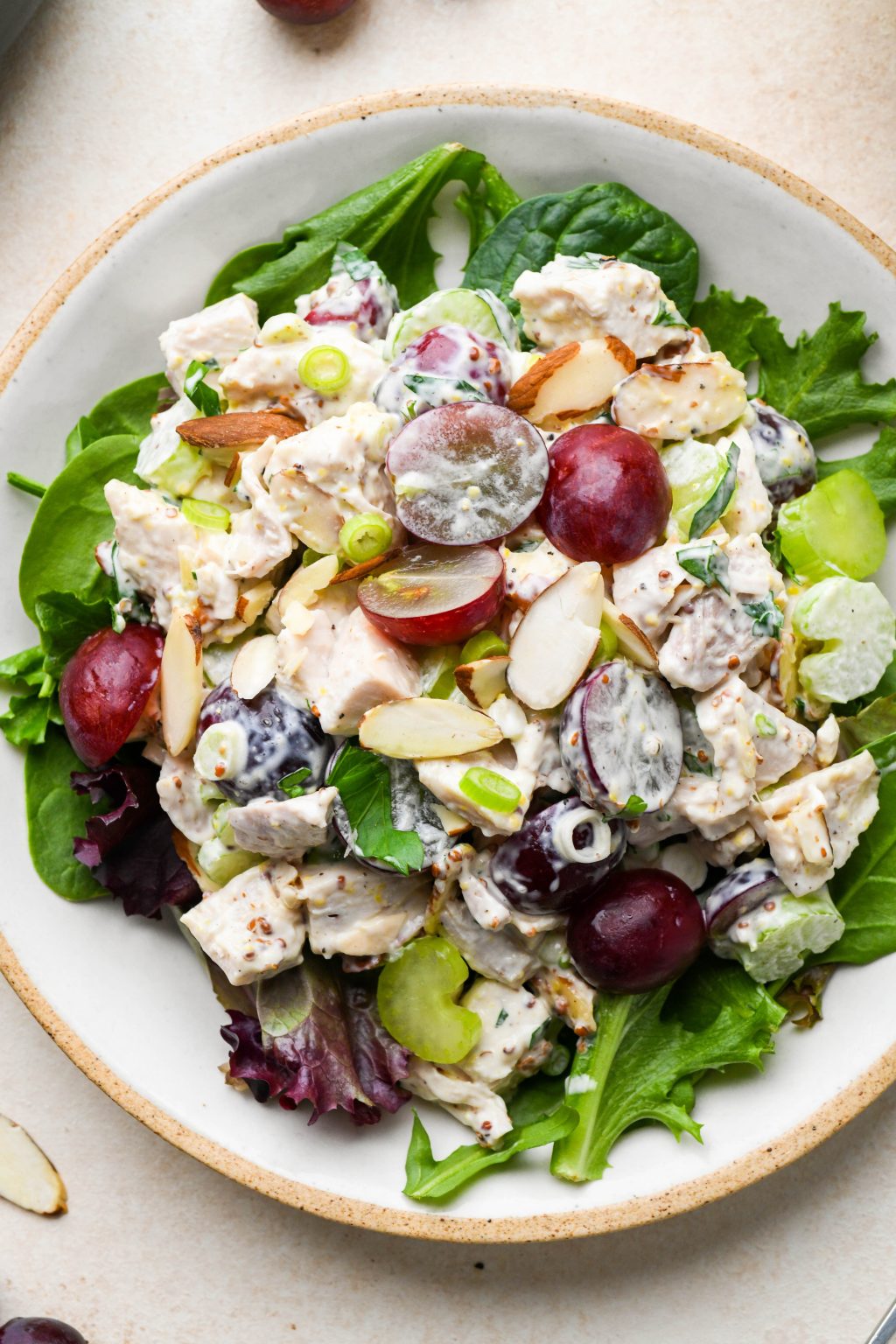Easy Chicken Salad with Grapes - Nyssa's Kitchen
