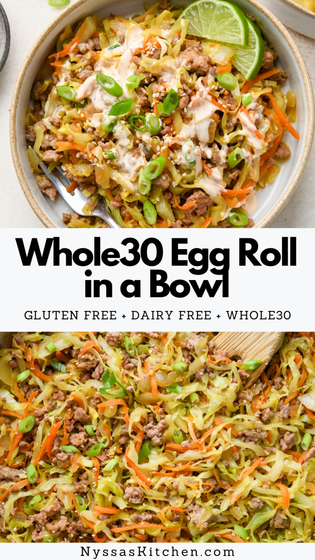 Egg Roll in a Bowl - Nyssa's Kitchen