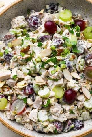 Easy Chicken Salad with Grapes