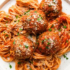 Gluten Free Meatballs {Dairy Free + Paleo + Whole30 Option}-image