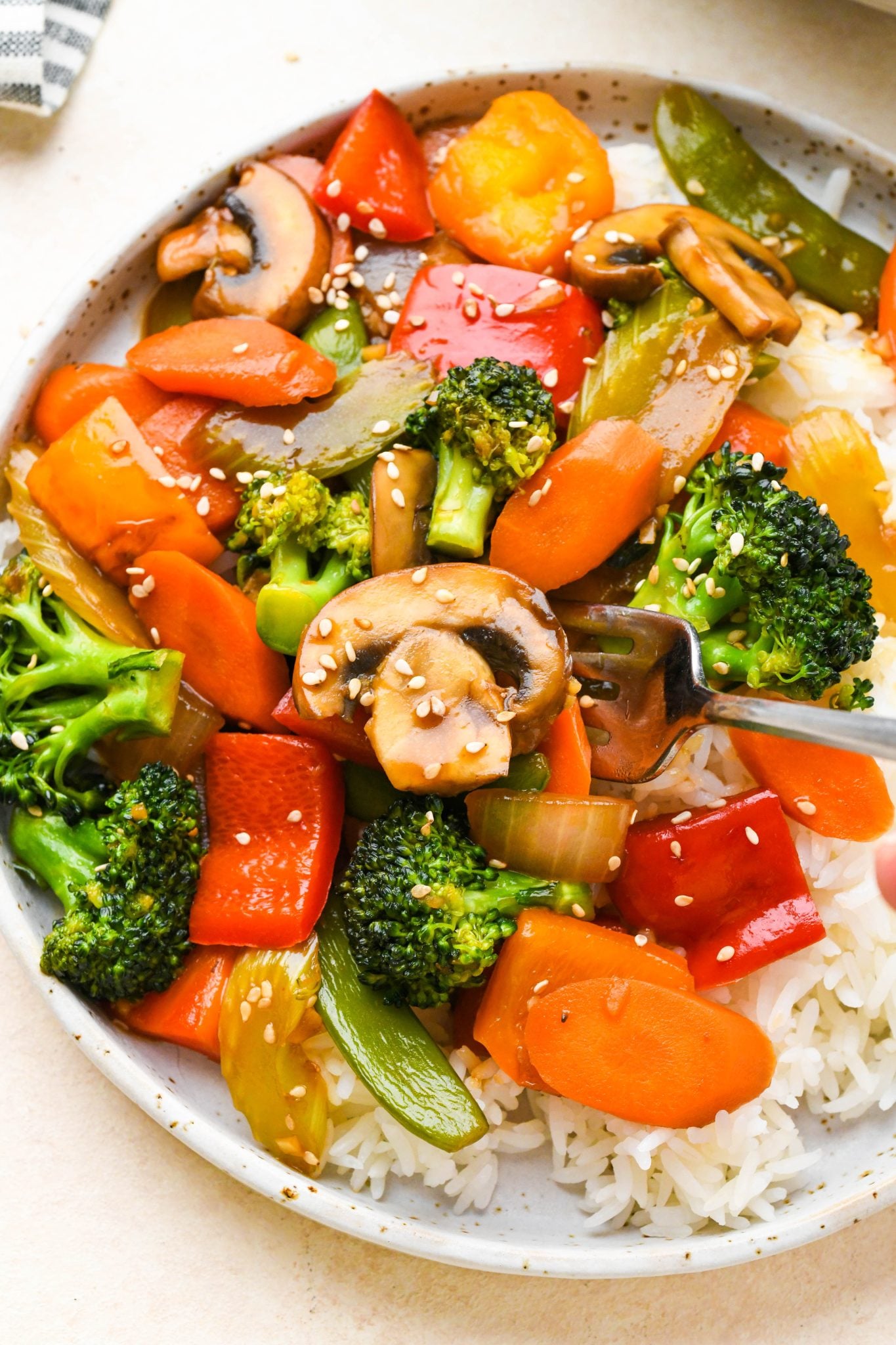 Easy Stir Fry Veggies Gluten Free, Soy Free, Whole30