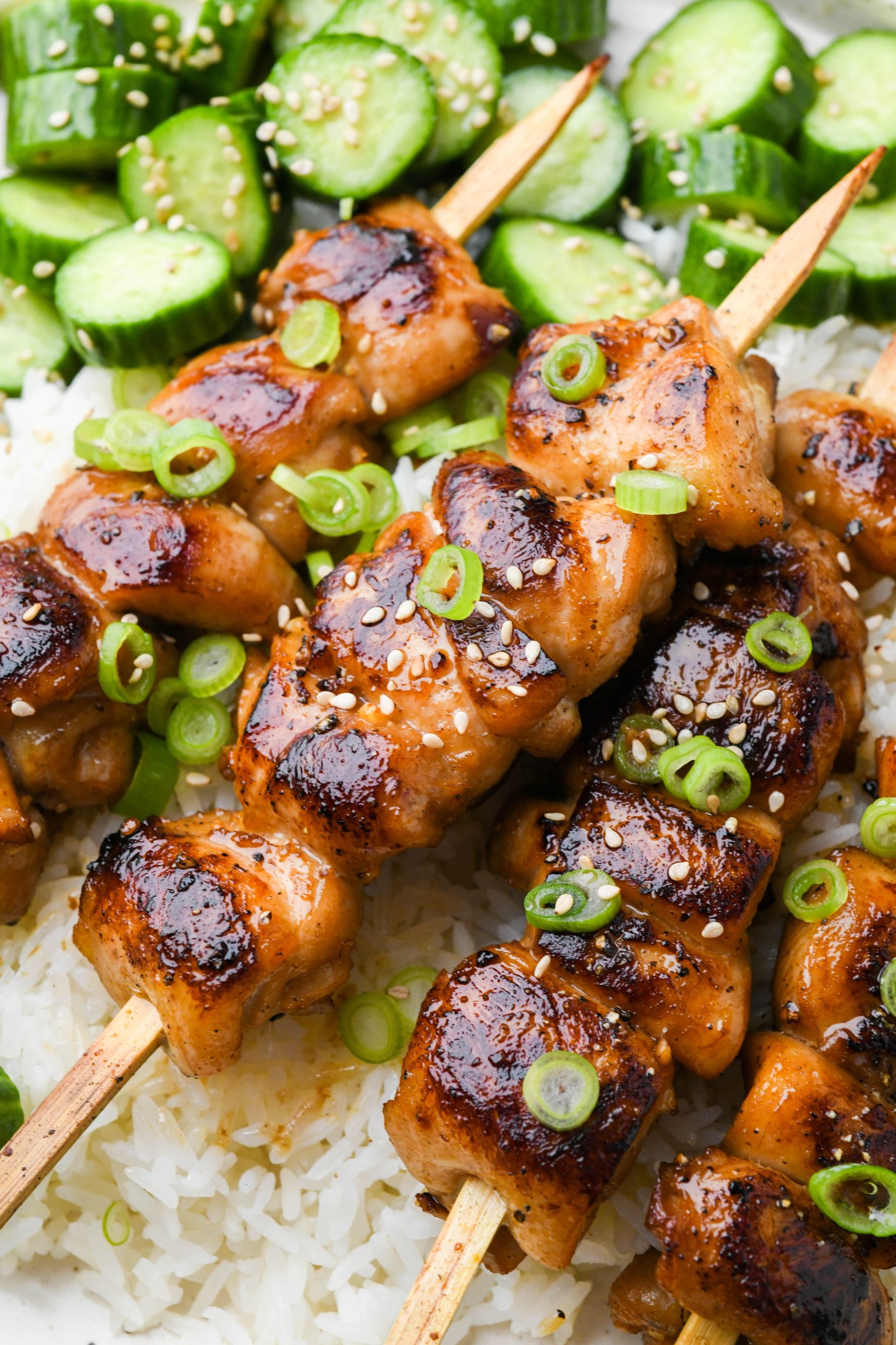 Garlic Ginger Chicken Kabobs Gluten Free Paleo Dairy Free Whole30 Option