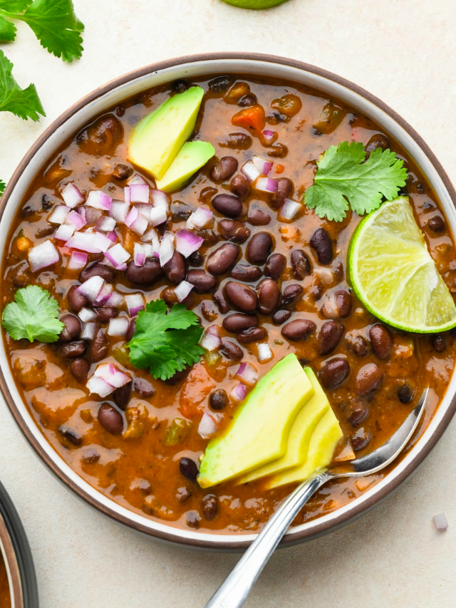 Vegan Black Bean Soup {GLUTEN FREE} Story - Nyssa's Kitchen