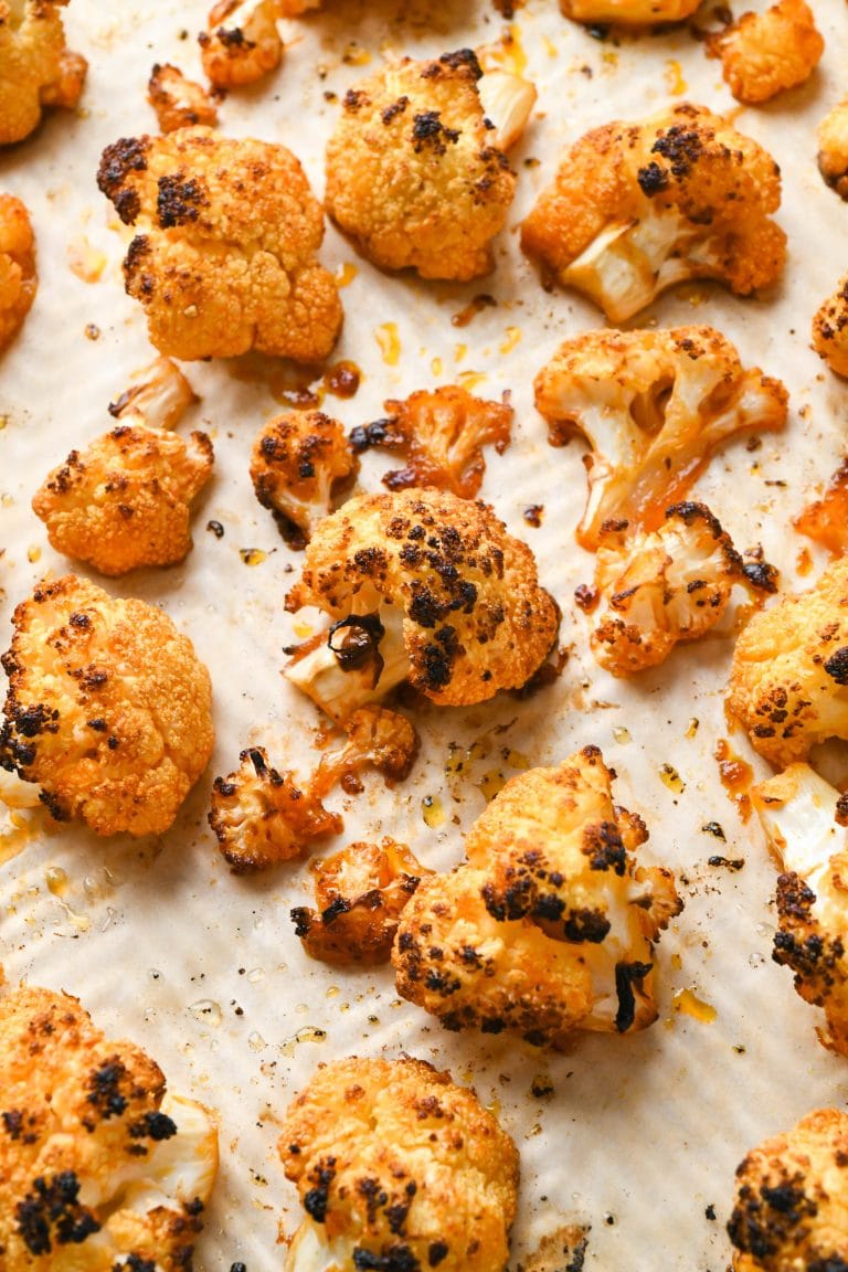 Vegan Buffalo Roasted Cauliflower Bowls 