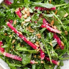 Simple Arugula Radish Salad