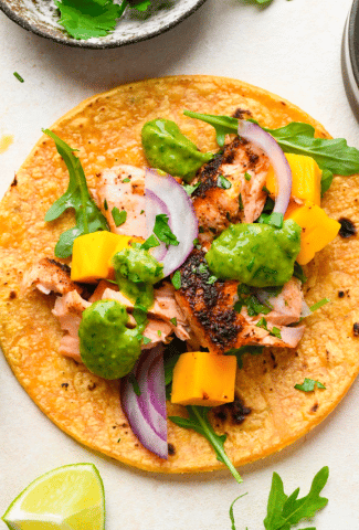 Blackened Salmon Tacos-Cover image
